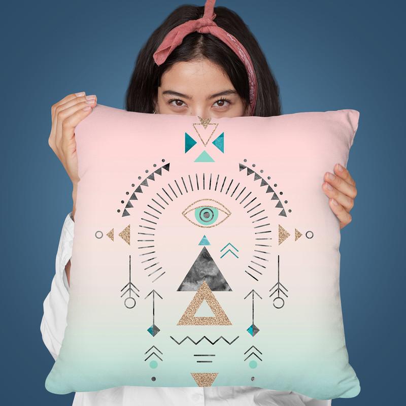 Tribal Throw Pillow By Andrea Haase