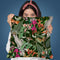 Tropical Birds I Throw Pillow By Andrea Haase