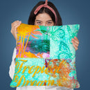 Tropical Dreams Throw Pillow By Andrea Haase