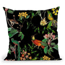 Tropical Hummingbirds Master Throw Pillow By Andrea Haase