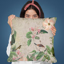 Tropical Hummingbirds Throw Pillow By Andrea Haase