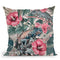 Tropical Iguana Throw Pillow By Andrea Haase