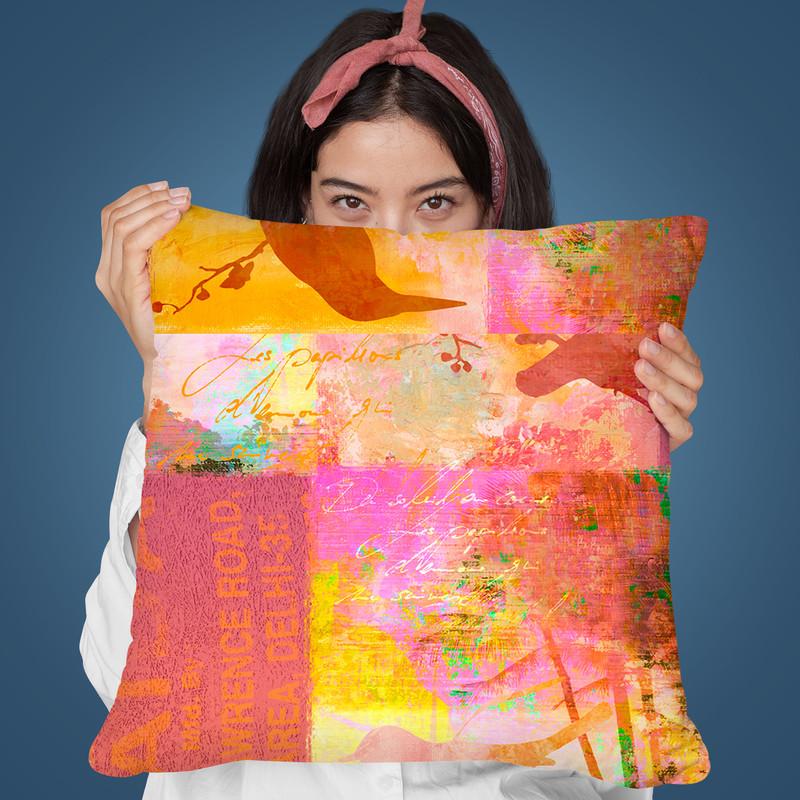 Tropical Island I Throw Pillow By Andrea Haase