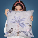 Tropical Journey Birds Ii Throw Pillow By Andrea Haase