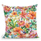 Tropical Jungle And Birds Iii Throw Pillow By Andrea Haase