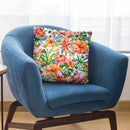 Tropical Jungle And Birds Iii Throw Pillow By Andrea Haase