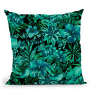 Tropical Jungle Birds V Throw Pillow By Andrea Haase