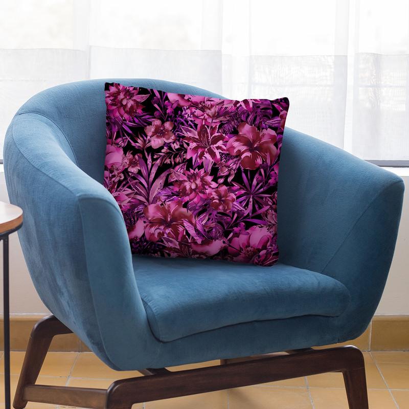 Tropical Jungle Birds Vi Throw Pillow By Andrea Haase