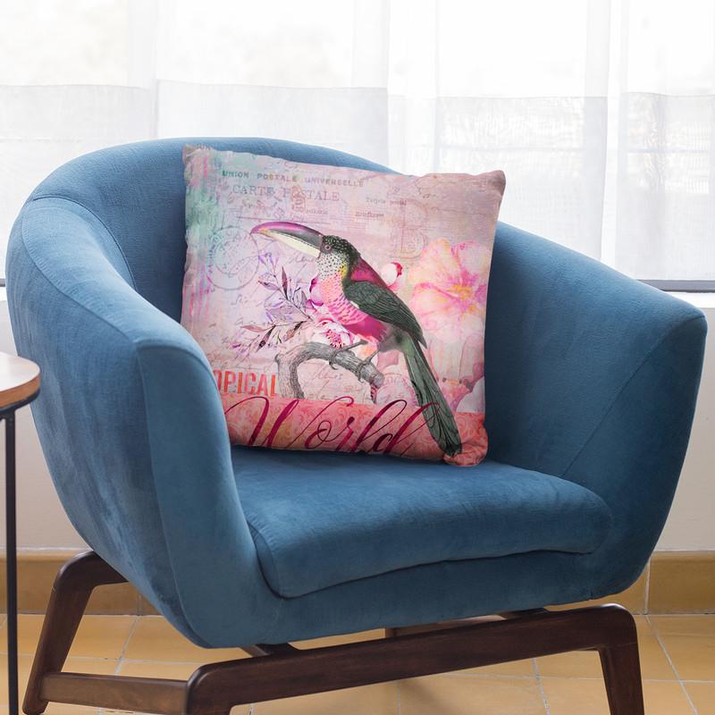 Tropical World Throw Pillow By Andrea Haase