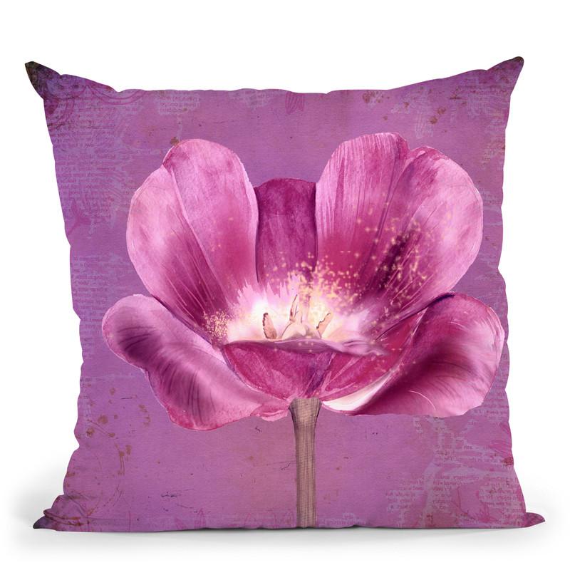 Tulip Throw Pillow By Andrea Haase