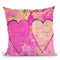 Two Hearts Throw Pillow By Andrea Haase