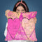 Two Hearts Throw Pillow By Andrea Haase