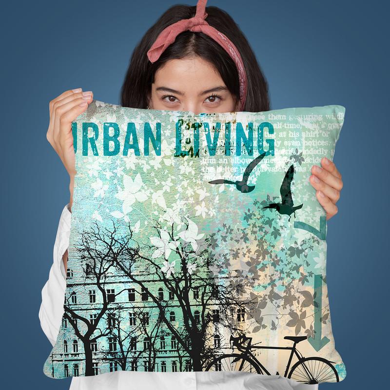 Urban Living Throw Pillow By Andrea Haase