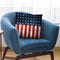 Usa Flag Grunge Throw Pillow By Andrea Haase