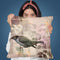 Vintage Bird Collage Throw Pillow By Andrea Haase