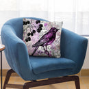 Vintage Bird Iii Throw Pillow By Andrea Haase