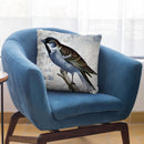 Vintage Bird Throw Pillow By Andrea Haase