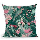 Vintage Birds Viiii Throw Pillow By Andrea Haase