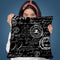 Vintage Black Throw Pillow By Andrea Haase