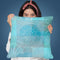 Vintage Blue Ii Throw Pillow By Andrea Haase