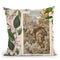 Vintage Elephant Throw Pillow By Andrea Haase