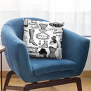 Vintage Fashion Throw Pillow By Andrea Haase