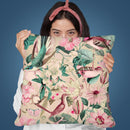 Vintage Flower Bird Iv Throw Pillow By Andrea Haase