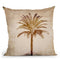 Vintage Palm I Throw Pillow By Andrea Haase