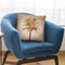 Vintage Palm I Throw Pillow By Andrea Haase