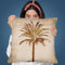 Vintage Palm I Throw Pillow By Andrea Haase