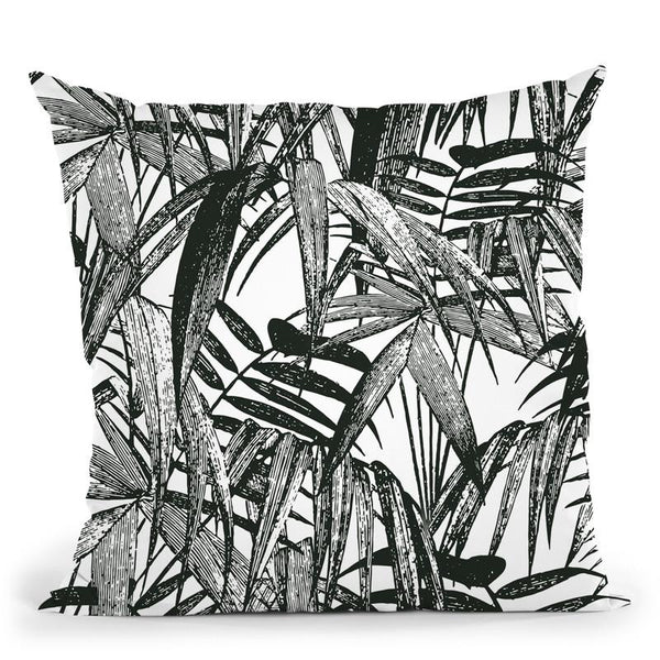 Vintage Palm Ii Throw Pillow By Andrea Haase