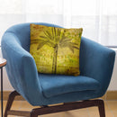 Vintage Palm Iii Throw Pillow By Andrea Haase