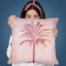 Vintage Palm Throw Pillow By Andrea Haase
