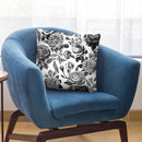 Vintage Rose Drawing Vi Throw Pillow By Andrea Haase