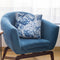 Vintage Roses Blue I Throw Pillow By Andrea Haase