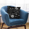 Vintage Script I Throw Pillow By Andrea Haase