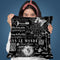 Vintage Script I Throw Pillow By Andrea Haase