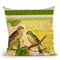 Vintage Spring Birds Throw Pillow By Andrea Haase