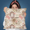 Vintage Travel Brown Throw Pillow By Andrea Haase