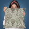 Vintage Travel Green Throw Pillow By Andrea Haase