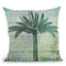 Vintage Travel I Throw Pillow By Andrea Haase