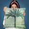 Vintage Travel I Throw Pillow By Andrea Haase