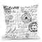 Vintage White Throw Pillow By Andrea Haase