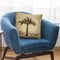 Vintge Palm Tree Throw Pillow By Andrea Haase