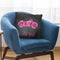Wild Girl Square Throw Pillow By Andrea Haase