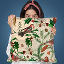 Winter Forest Throw Pillow By Andrea Haase