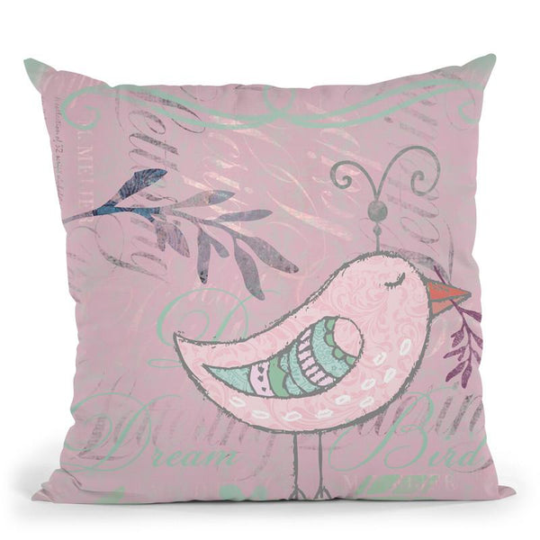 Wonderbird Throw Pillow By Andrea Haase