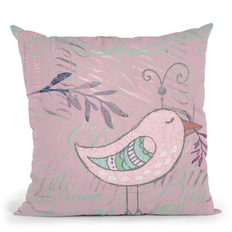 Wonderbird Throw Pillow By Andrea Haase