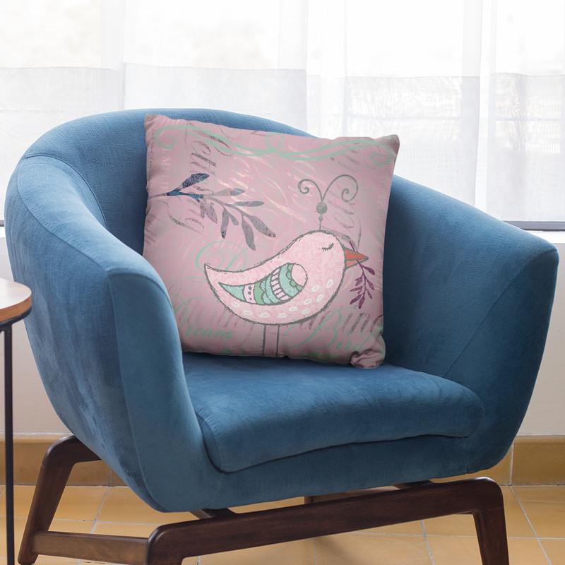 Wonderbird Throw Pillow By Andrea Haase