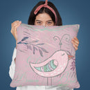 Wonderbird Throw Pillow By Andrea Haase